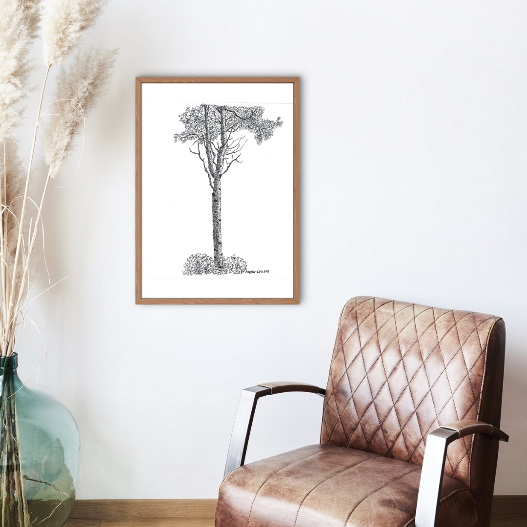The Birch Tree《白桦树》- SOLD